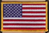 American Flag Iron-On Patch American Flag Iron-On Patch